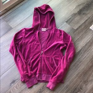 Juice couture top with zipper